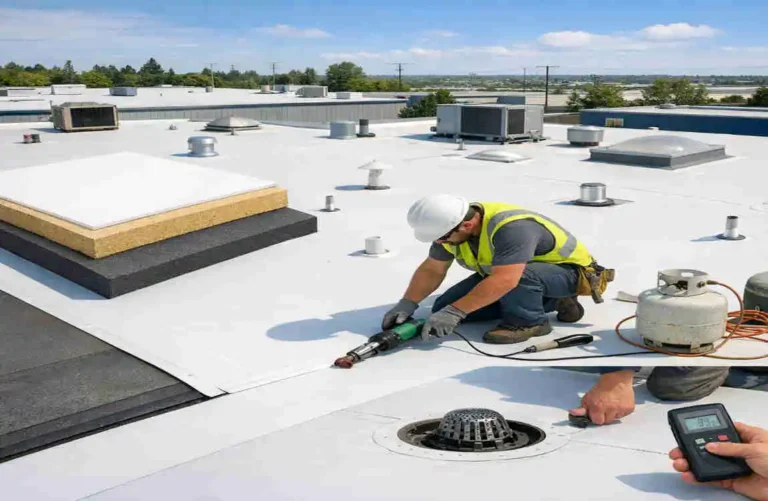 commercial PVC roofing