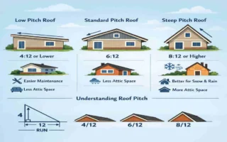 whats a typical roof pitch