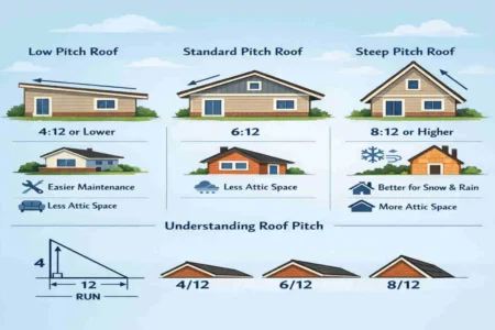 whats a typical roof pitch