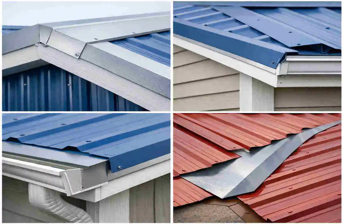 trim options for metal roofs