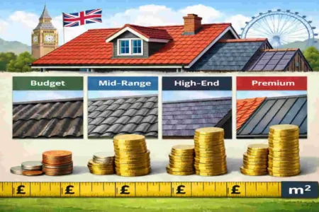 roof cost per square metre UK