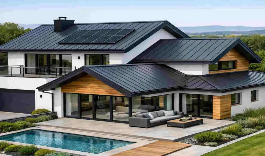 china aluminum roof for home