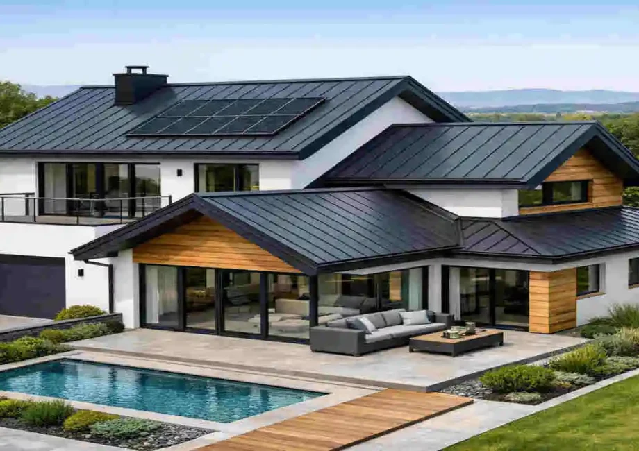 china aluminum roof for home