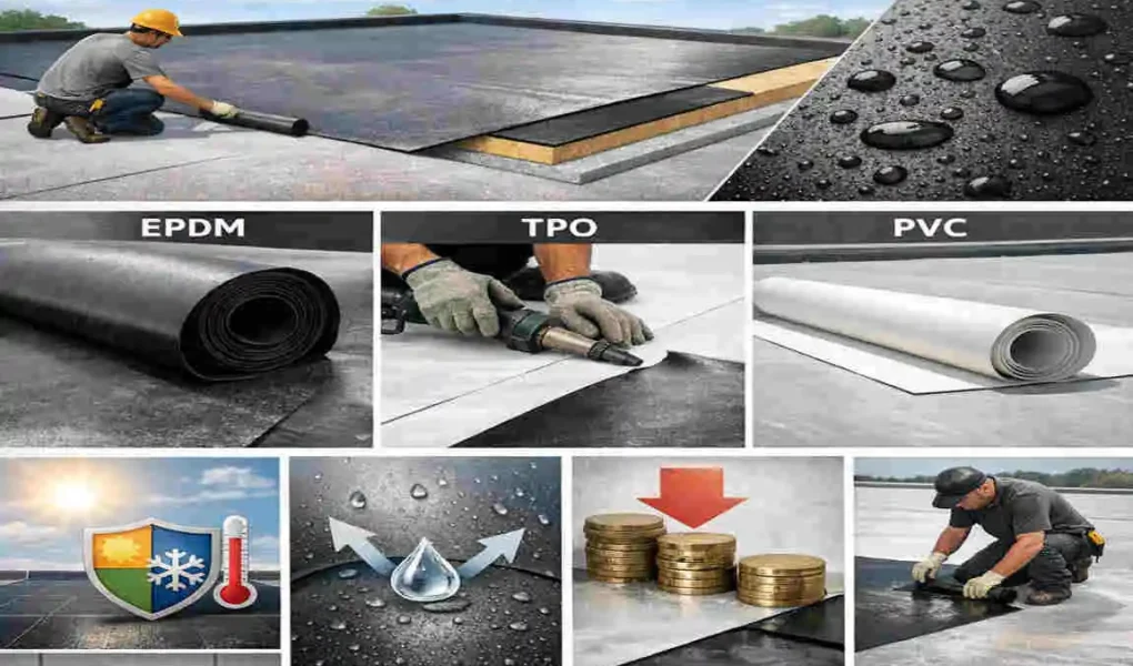 commercial rubber roofing