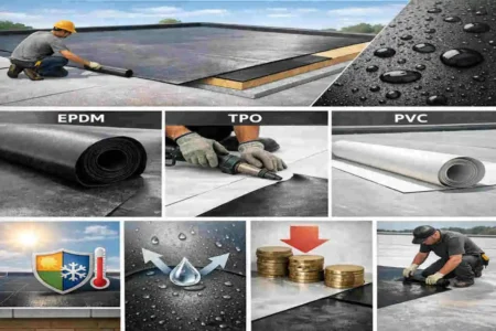 commercial rubber roofing