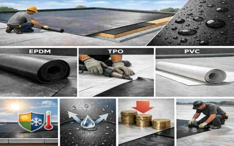 commercial rubber roofing