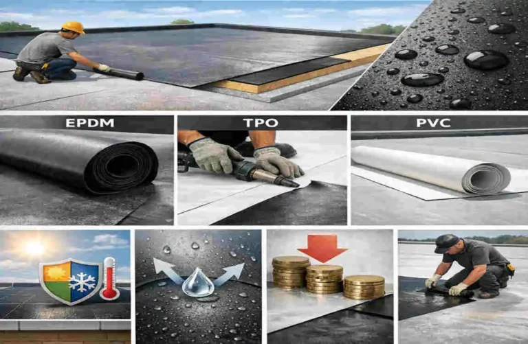 commercial rubber roofing
