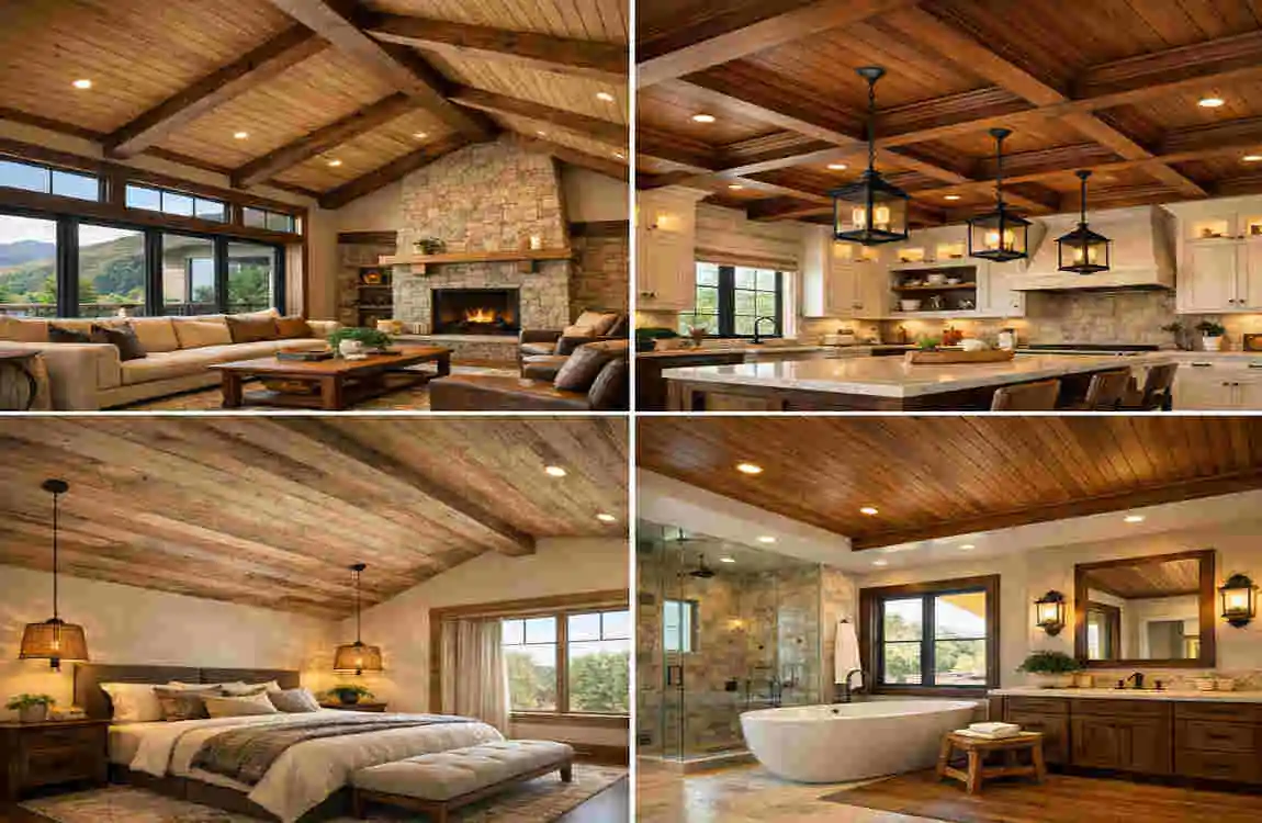 Wooden Roof Ceiling Design