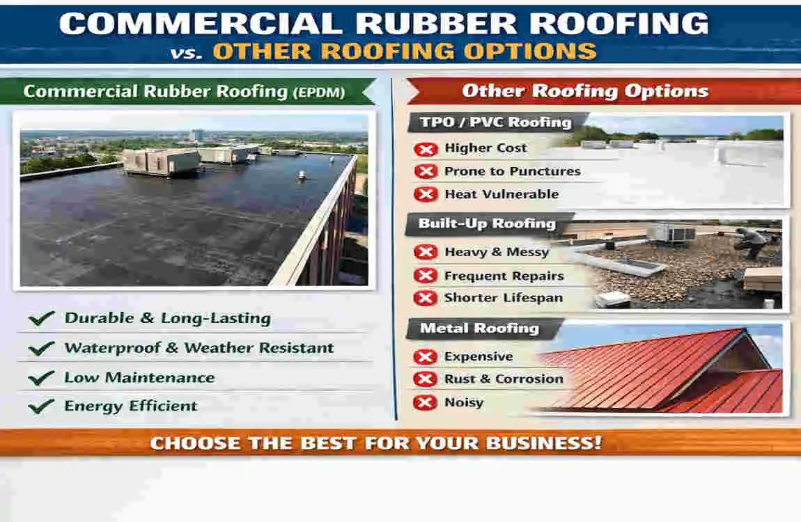 commercial rubber roofing
