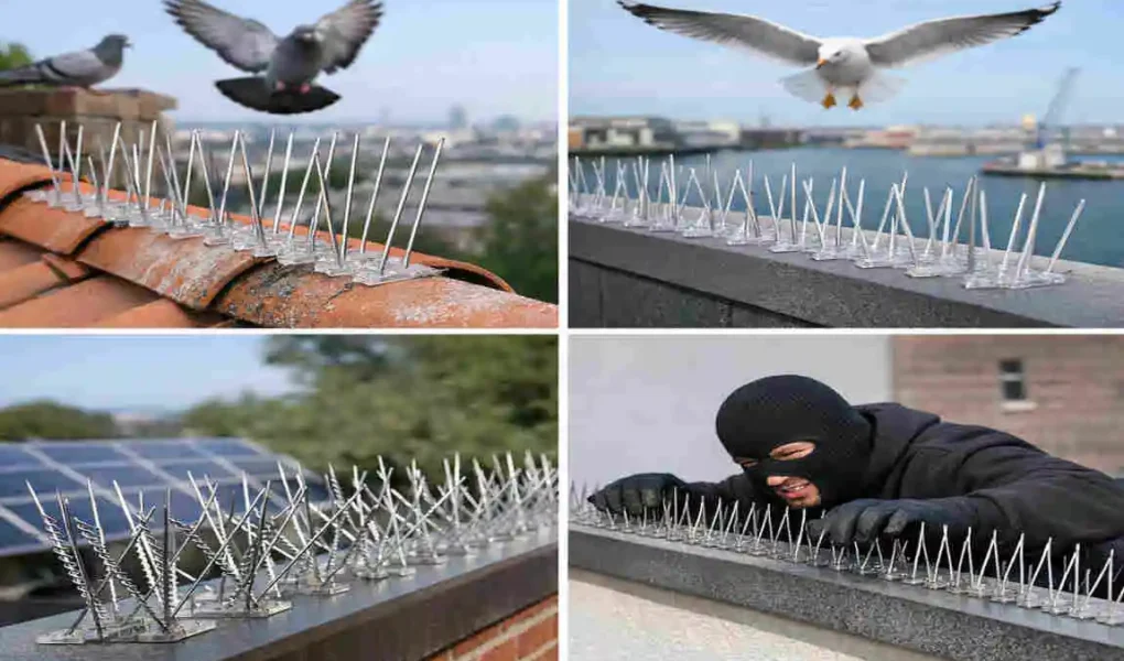 what are the spikes on roofs dor