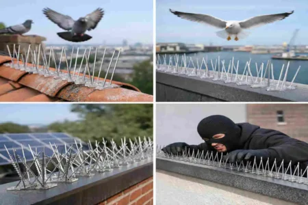 what are the spikes on roofs dor