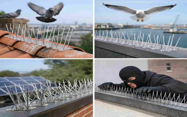 what are the spikes on roofs dor