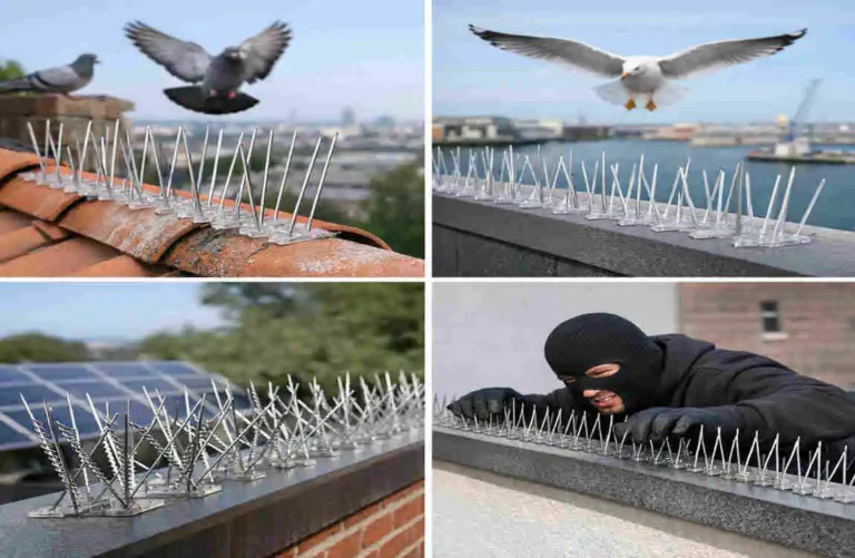 what are the spikes on roofs dor