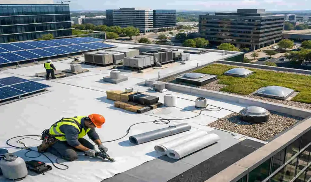 Commercial Re-Roofing