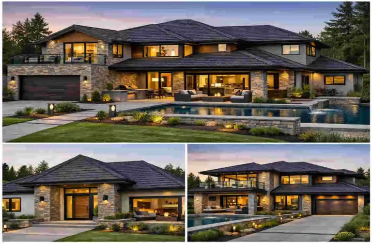 stone coated roofing house design