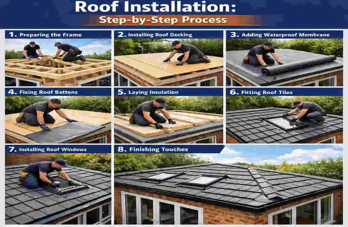 Tiled Orangery Roof Installation:
