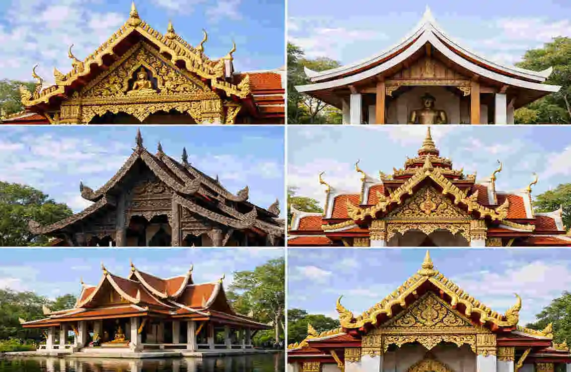 Temple Gable Roof Design