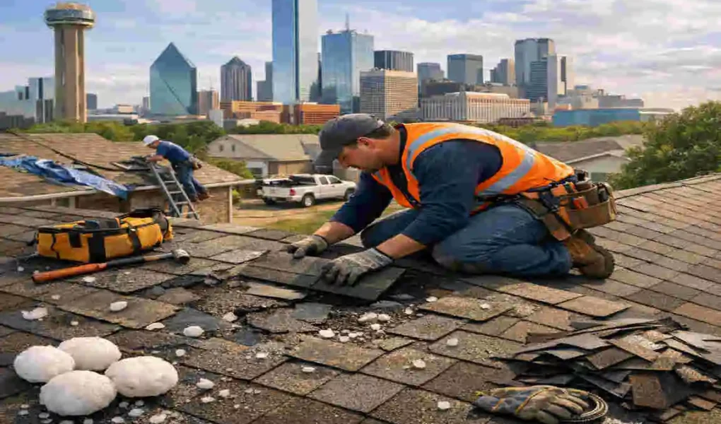 Dallas Roof Hail Repair