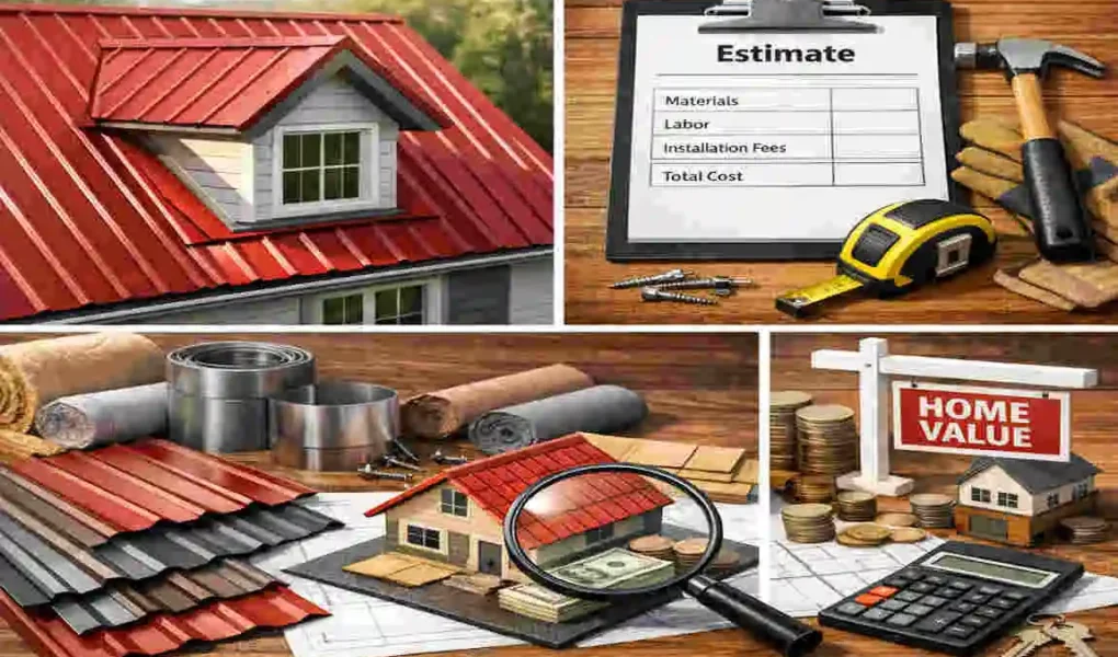 how much does metal roofing cost per square foot