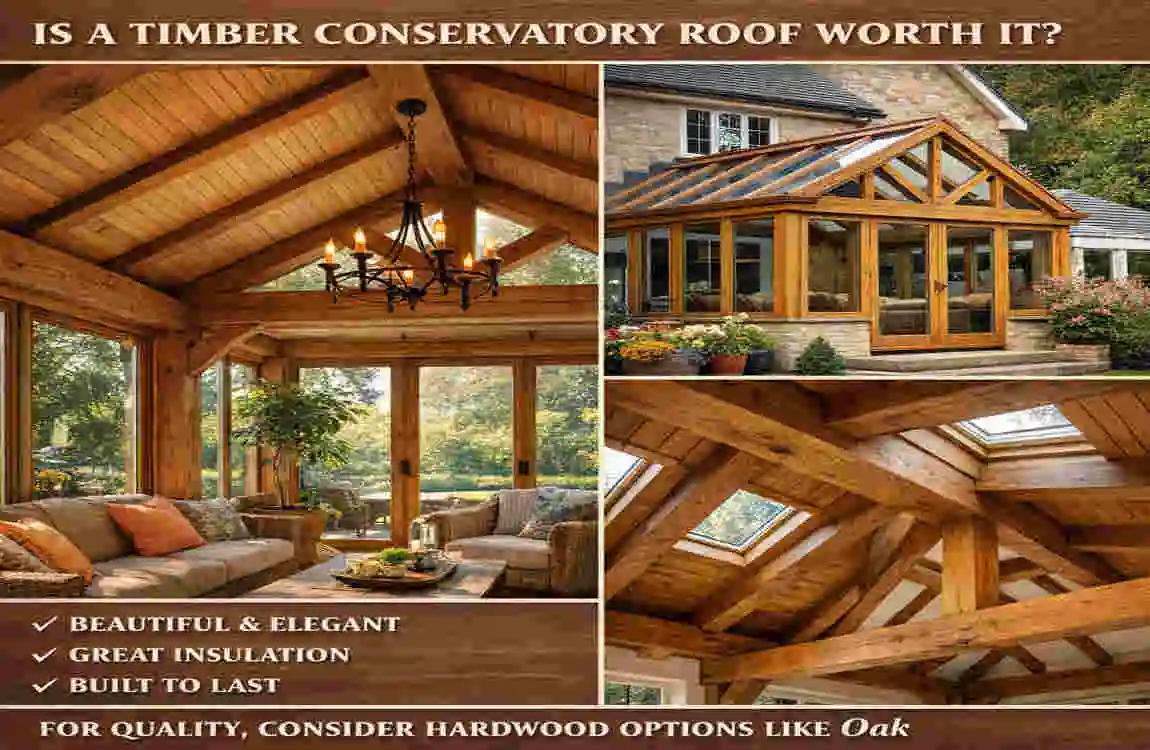 Timber Conservatory Roof