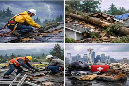 Storm Damage Roofing in Washington