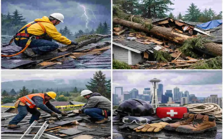 Storm Damage Roofing in Washington