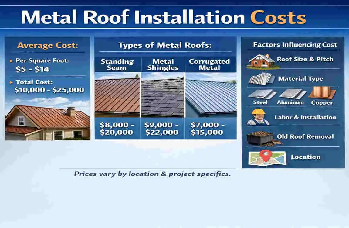 how to install metal roofing on a house