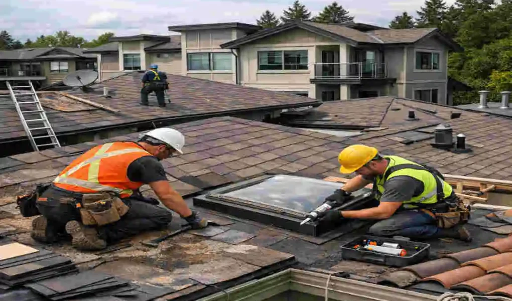 strata roof repairs home