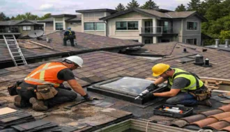 strata roof repairs home