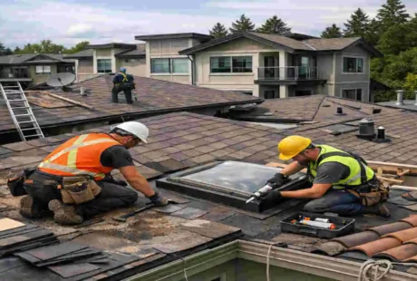 strata roof repairs home