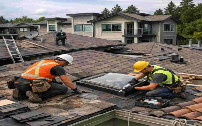 strata roof repairs home