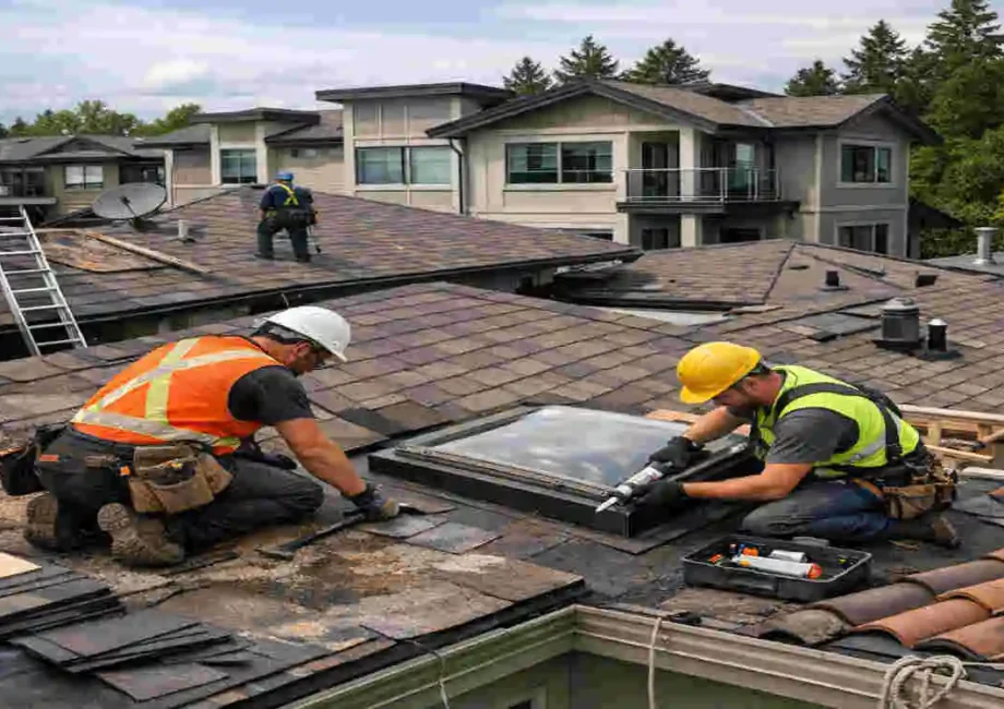 strata roof repairs home