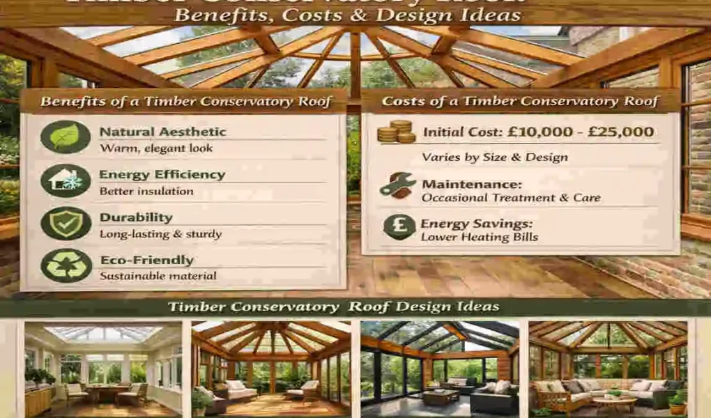 Timber Conservatory Roof
