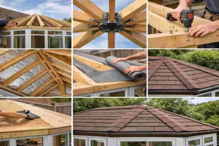 timber conservatory roof construction