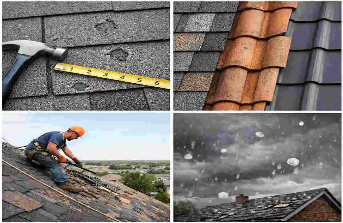roof hail damage repair cost