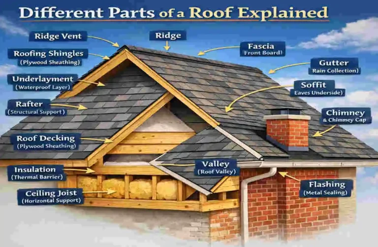 Different Parts of a Roof