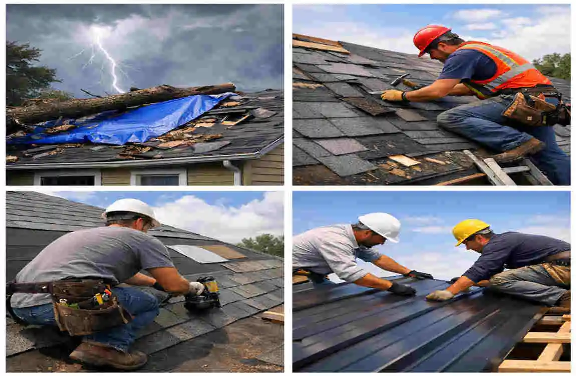 Storm Damage Roofing in Wildwood