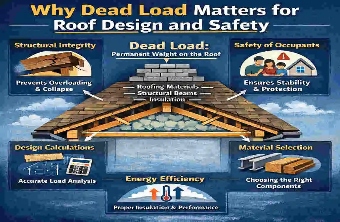 Dead Load for Roof: