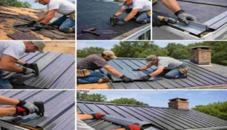 how to install metal roofing on a house