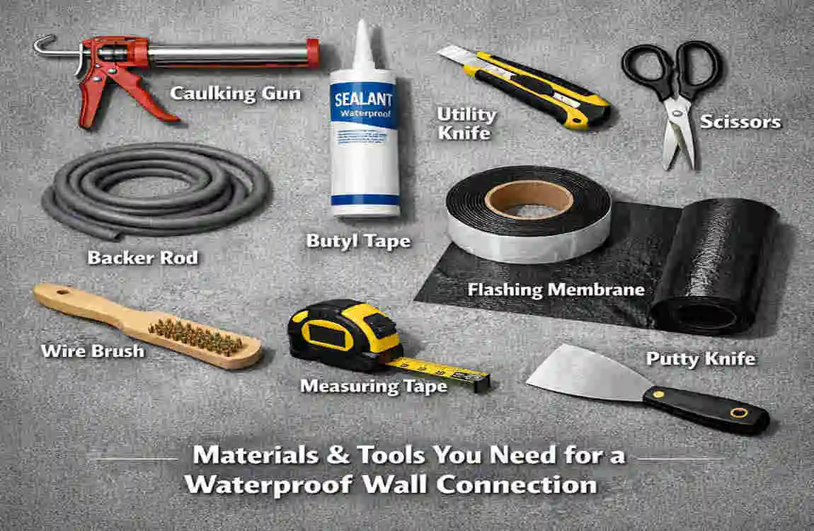 how to seal polycarbonate roofing sheets to wall