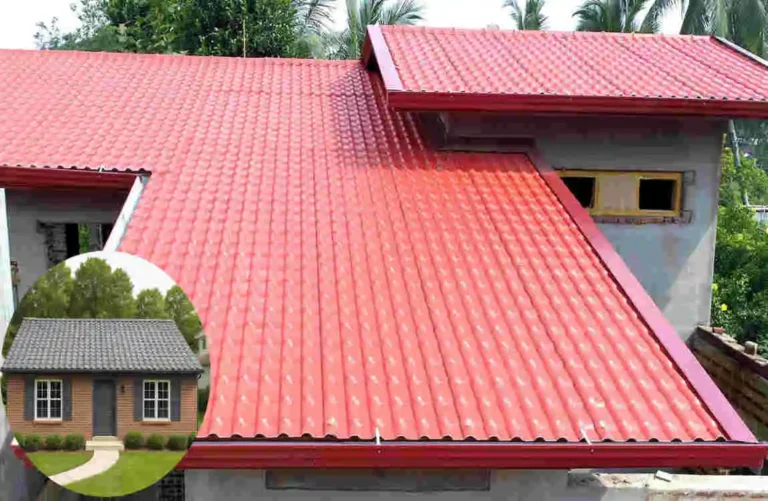 upvc roofing sheet house design