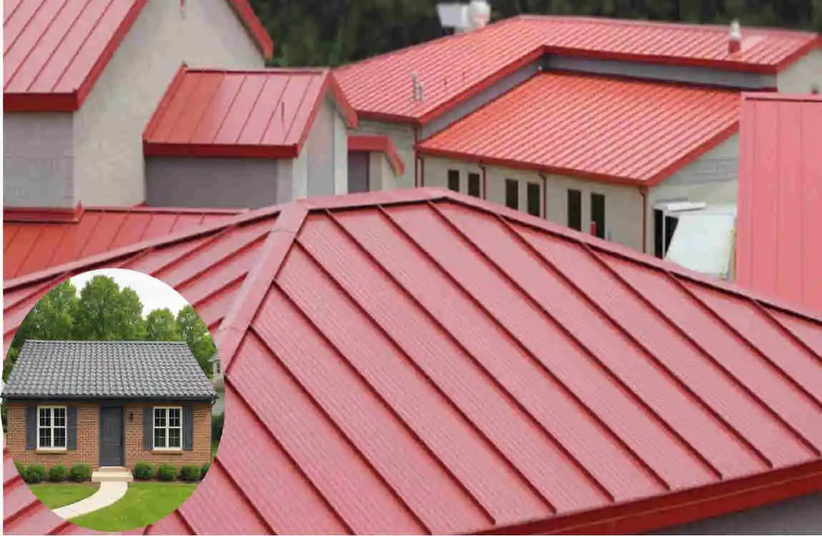 upvc roofing sheet house design
