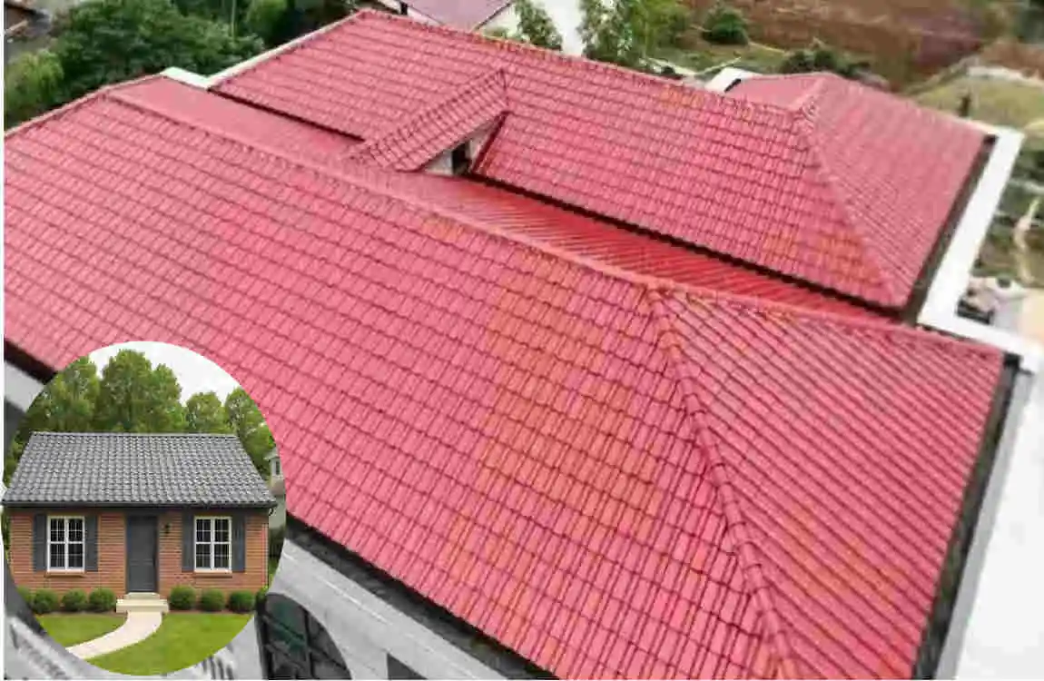 upvc roofing sheet house design