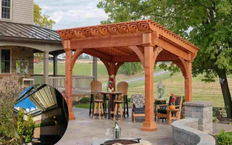 open roof backyard house
