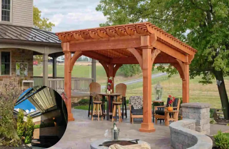open roof backyard house
