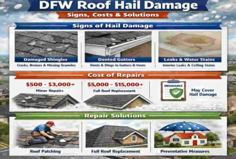 dfw roof hail damage