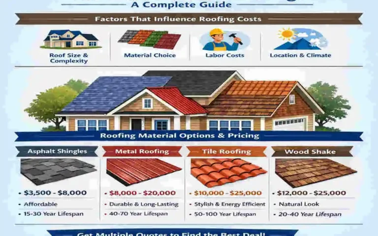 Custom Roofing for House Cost