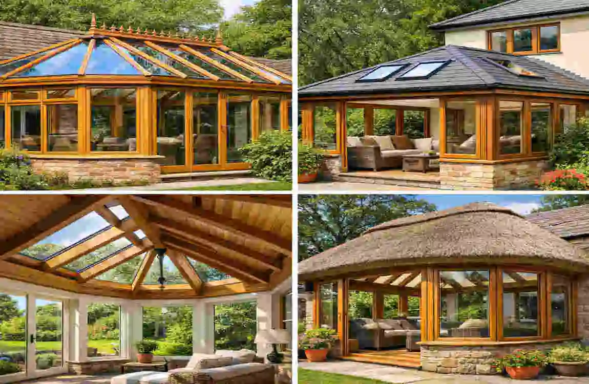 timber frame conservatory roof