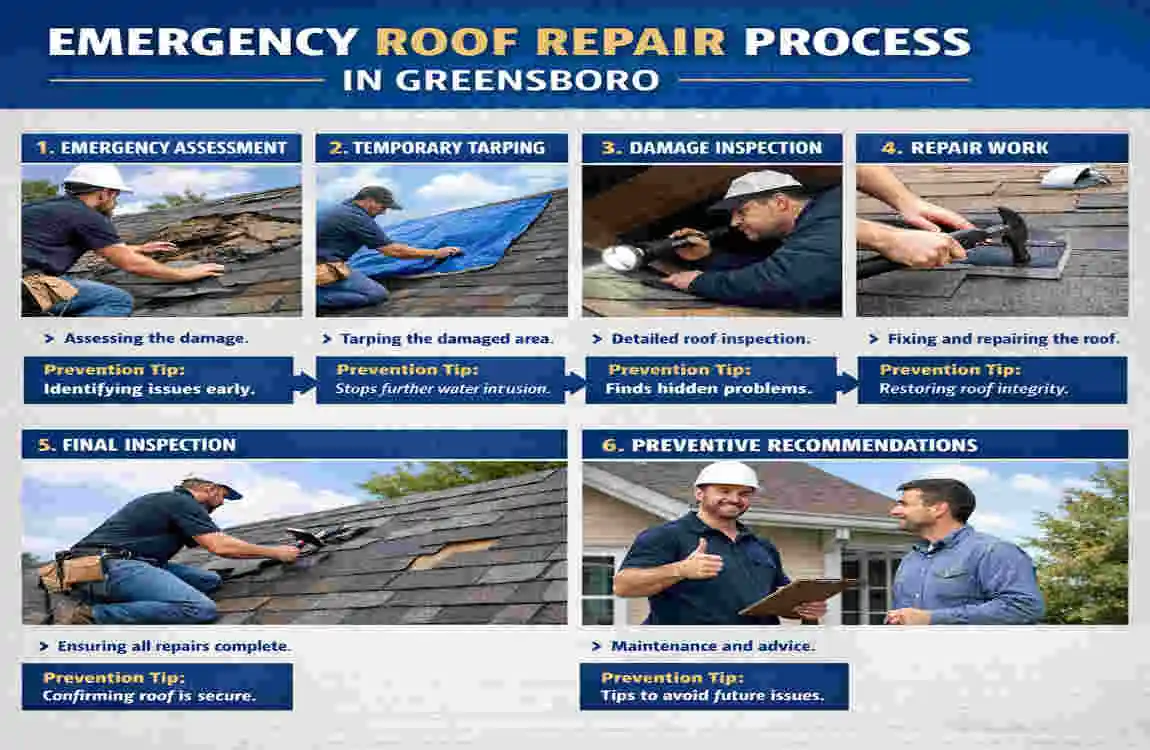 Emergency Roof Repair Greensboro