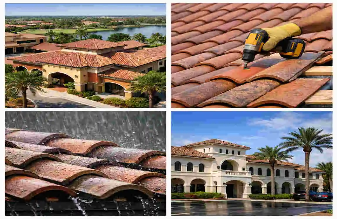 tile roofing for commercial properties davie